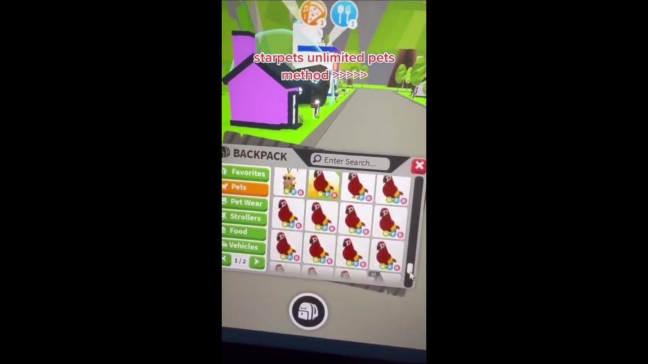 Starpets unlimited pets method #roblox #adoptme #starpets