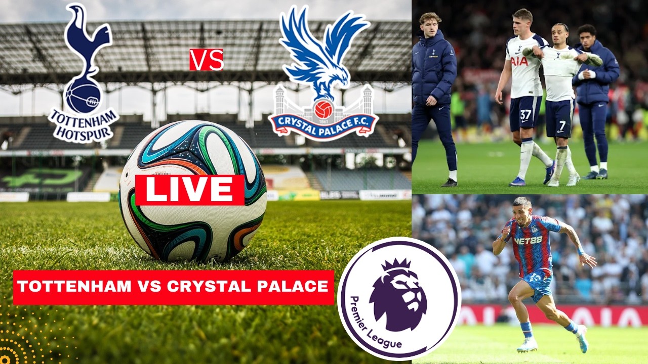 Tottenham vs Crystal Palace 1-3 Live Stream Premier League Football EPL Match Score Highlights FC