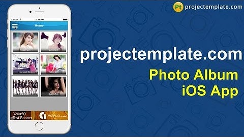 Photo Album iOS App source code
