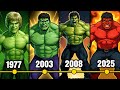 Hulk Evolution In Movies From 1977 To Today