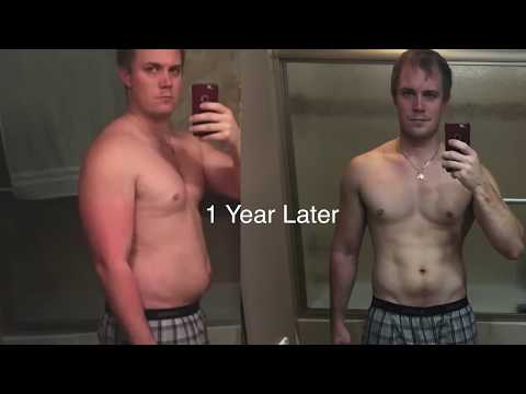 Obese 225lbs to 170lbs Body-weight Only 1 Year Natural Transformation