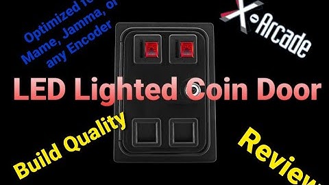 X Arcade Coin Door Build Quality and Review