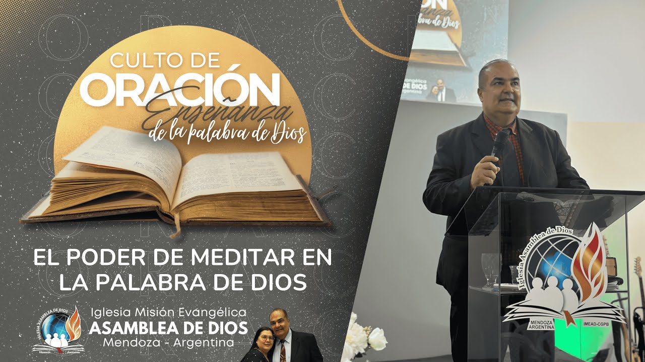 El poder de meditar en la Palabra de Dios | Culto de Oración y ...
