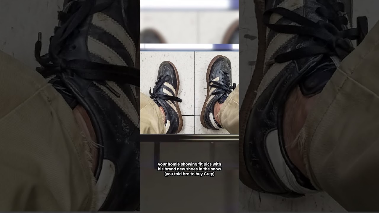 girl help he wore them straight out the box 🙈