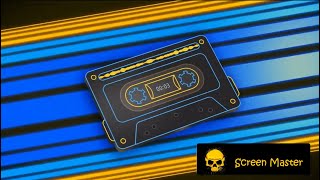 Retro Music Visualizer Screen Master