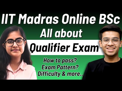 Qualifier Exam | IIT Madras Online BSc Degree Programme | Ayush Agarwal ft. @Sunaina Rustagi