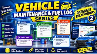 Vehicle Maintenance & Fuel Log – Episode 2 | Create Database Relationships