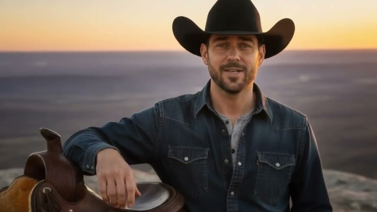 Amber Haze Between Trees