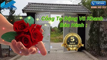 ✅ Top5# Lắp đặt cổng tự động, tại Long Thành - Đồng Nai / Lắp đặt cửa cổng tự động
