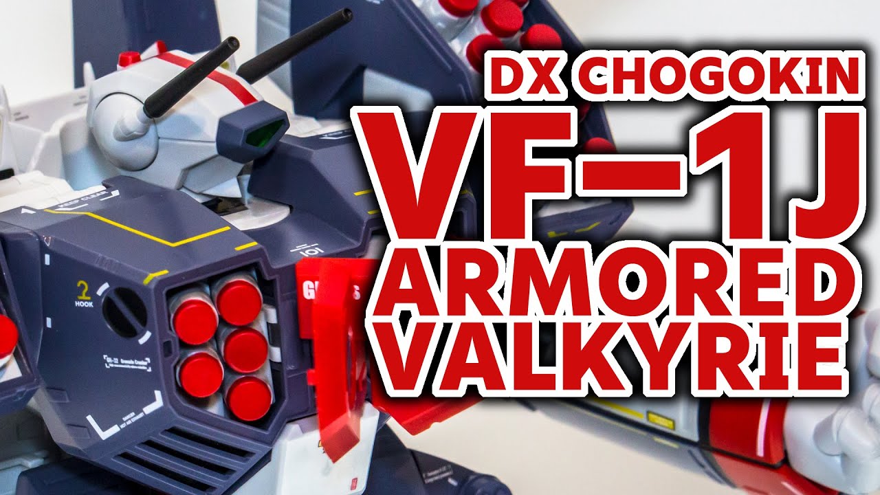 Dx Chogokin Vf 1j Armored Valkyrie Hikaru Ichijo Use アーマードバルキリー Display Youtube