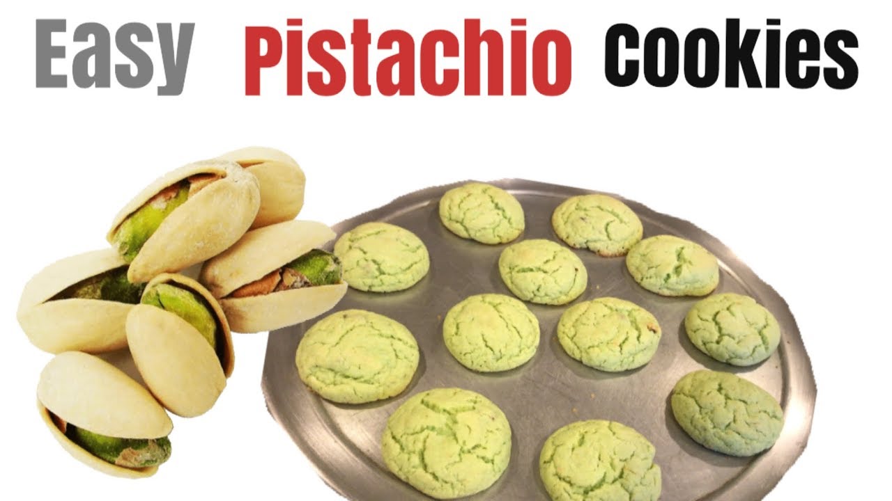PISTACHIO COOKIES made from a Box Cake Mix - Tasty Kitchen Lab