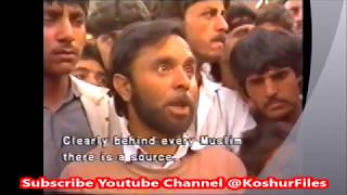 1990 Rare Footage, Interview With Kashmiri Muslims Acknowledging Religion As Reason For Unrest