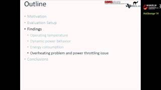 HotStorage '14 - Power, Energy, and Thermal Considerations in SSD-Based I/O Acceleration