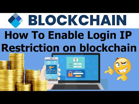 How To Enable Login IP Restriction on Blockchain | Crypto Ustaad | Blockchain.Com