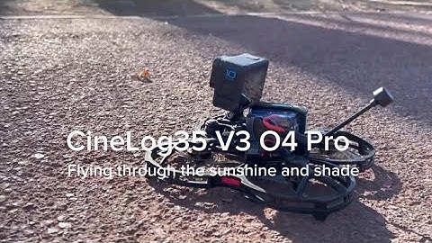 CineLog35 V3 O4 Pro—Flying through the sunshine and shade