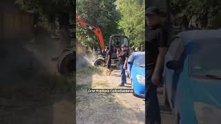 В Оше начался снос дома бывшего вице-мэра Нурбека Кадырова