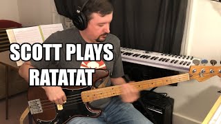 Video thumbnail of "Ratatat - Loud Pipes - Bass Cover"