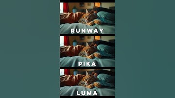 Thumbnail of Comparing Runway, Pika and Luma’s Dream Machine