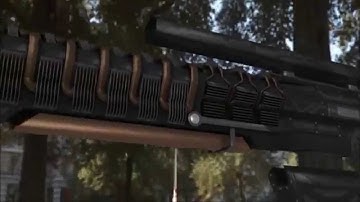 Low poly Sci-fi rifle