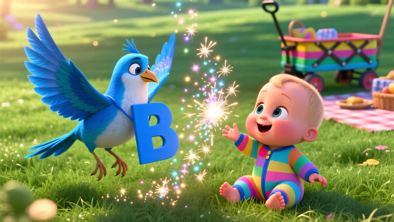 Picnic ABC Wagon Fun! | Fun Alphabet Song for Kids | Playful Learning Adventure 🧺🔤