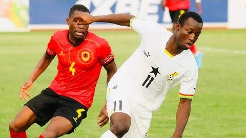 Angola Vs Ghana {1:1} Extended Highlights and Goals AFCON 2022 qualifiers