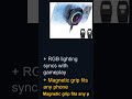 phone cooling fan with RGB gaming lights