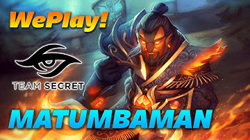 MATUMBAMAN Ember Spirit - SECRET vs OG - Dota 2 WePlay! [Watch & Learn]