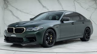 2021 BMW M5 CS - Individual Frozen Deep Green Metallic - Walkaround + Engine & Exhaust Sound