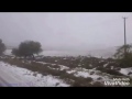 تساقط الثلوج على ليبيا الجبل الأخضر ضواحي مدينة البيضاء 