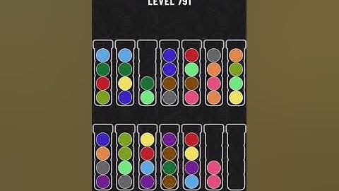 【Ball Sort Puzzle】Level.791
