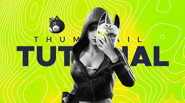 COLOURFUL GAMING THUMBNAIL TUTORIAL (PS CC/ANDROID) | MYNO