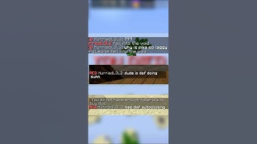 HE ASSUMED I WAS HACKING?? #hypixel #minemen #minecraft #pikanetwork