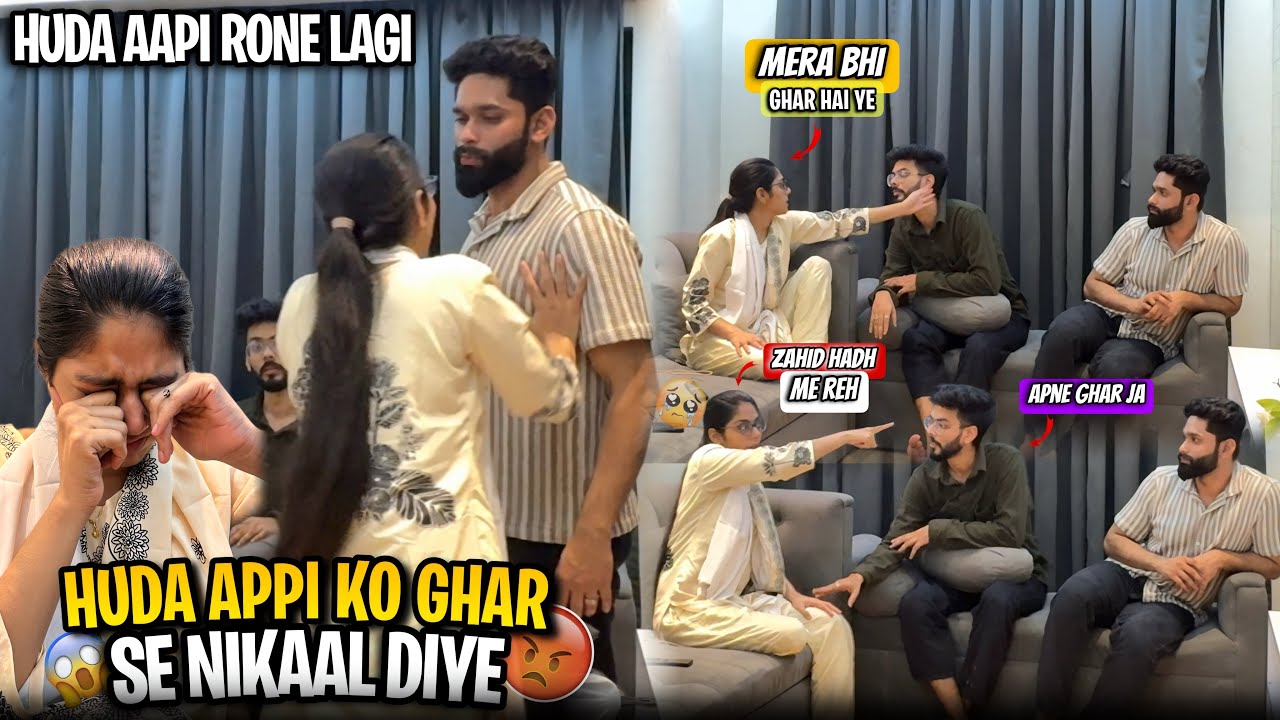 Huda Appi Ko Ghar Se Nikaal Diye😱Prank On Sister | Huda Appi Rone Lagi | AALTU FALTU |