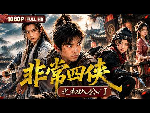 FULL《非常四侠之初入公门》山村少年初闯江湖 竟与失忆剑客飞贼联手擒大盗丨动作 武侠丨Chinese Film | 电影大剧院