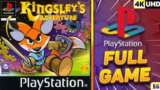 Kingsley's Adventure | PS1 | 4K60ᶠᵖˢ UHD | Longplay Walkthrough Playthrough Movie FULL GAME