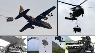 三立54新觀點--「漢光聯雲操演」亮點，運輸機空投悍馬車、黑鷹直升機吊掛突擊車