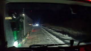 ЗАСАДА НА ЯКУТЕ И ЛАПРИ. АПРЕЛЬ ЕЩЕ ЗИМА. VOLVO FH 540.
