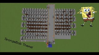 SpongeBob Theme made with Note Blocks!