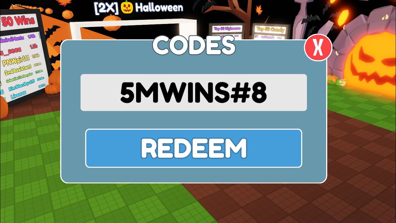 ALL NEW *SECRET* HALLOWEEN UPDATE CODES In RACE CLICKER CODES