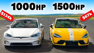 Xiaomi SU7 Ultra vs Tesla Model S Plaid: ARRANCONES