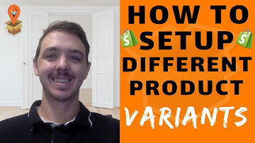 How To Set Up Different Product Variants On Shopify- Dropship Downunder - Drop Shipping Australia