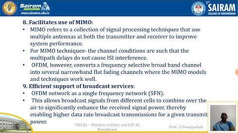 Lecture video_15EC81_Module1_OFDM_A Poonguzhali