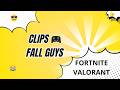 Mis mejores clips Fall guys-Fortnite-Valorant Parte 1 #fallguys #fortnite #valorant #clips