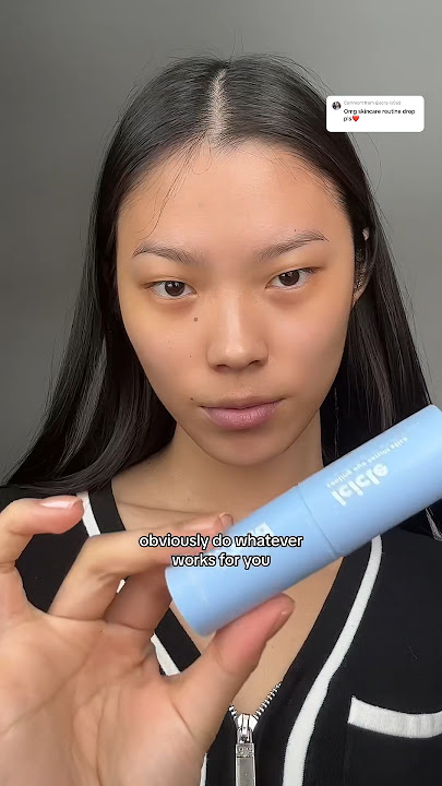 3 step model skincare routine🧴🫧