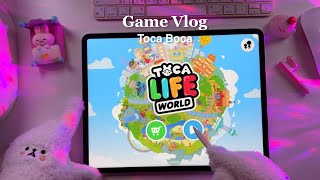 Toca Boca Vlog | Rich Family Night Routine 🌙 | Toca Life World | Game Vlog 👾 | iPad Pro