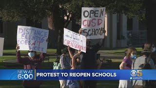 COVID: Parents Protest To Reopen Sunnyvale Schools, Threaten To Recall Board
