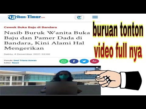 VIDEO FULL VIRAL DI MEDIA SOSIAL WANITA BUKA BAJU DAN PAMER PAY***RA DIBANDARA