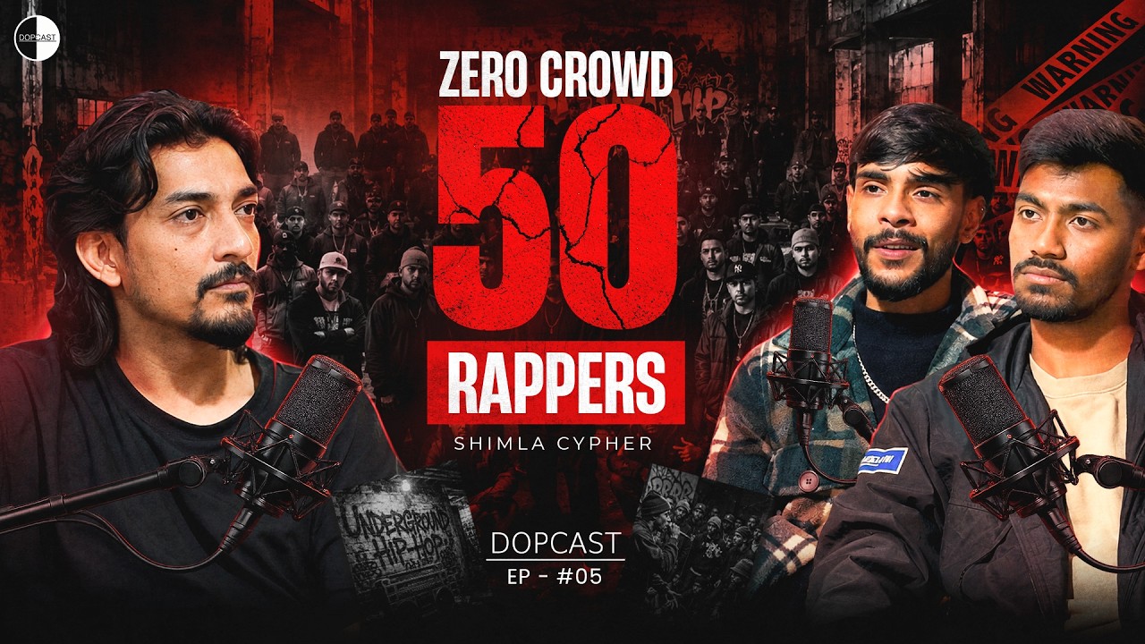 How Shimla Built Its Hip-Hop Movement | Prince & Ed E on @SHIMLACYPHER  & Him Hop | DOPCAST #05​