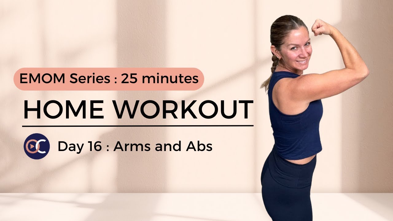 EMOM Series : Day 16 - Arms and Abs - YouTube