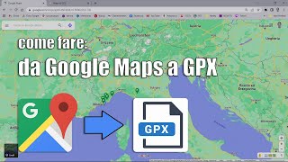 da Google Maps a GPX: come fare screenshot 3
